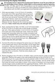 Make sure the transmitter is charged or plugged in and turned on. 050261 Pet Containment Transmitte User Manual Invisible Fence 800 Series Installation Manual Radio Systems