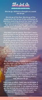 She Let Go A Poem By Safire Rose Plus Free Download Emily Atkinson Self Love Poems Letting Go Poems Self Discovery Quotes