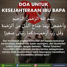 Doa untuk ibu bapa maksudnya :ya allah! Doa Untuk Kesejahteraan Ibu Jabatan Agama Islam Selangor Facebook