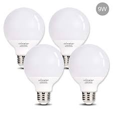 G25 Globe Led Bulbs Vanity Light Bulb 60 Watt Equivalent Bathroom Pack Of 4 755101752746 Ebay
