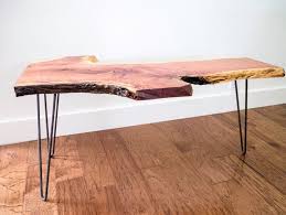This was a fairly simple. Sale Live Edge Cedar Coffee Table On Raw Steel Hairpin Legs Rustic Restaurant Rustic Apartment Rustic Industrial Decor