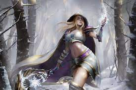 Rylai by 1754019  Old Dota (Dota Allstars, WC3 Dota) :: Rylai the Crystal  Maiden :: Dota (Dota 2, Дота, Дота 2, Defence of the Ancients) :: фэндомы   картинки, гифки, прикольные комиксы, интересные статьи по теме.