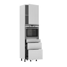 Etude cuisine montpellier 2 colonne de pour four et microcolonne cuisine four colonne cuisine micro onde. Colonne Four De Cuisine Toscane Blanc 1 Porte Et 3 Tiroirs H215xl60 Leroy Merlin