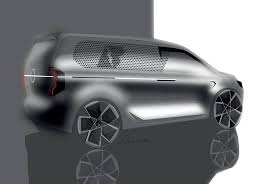 Electric Renault Kangoo Ze Concept Previews Next Generation Compact Van Coming In 2020 With Images Renault Kangoo Motorbike Design Concept Car Design