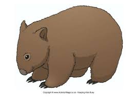 Wombat Clipart Cliparti1 Wombat Clipart 04 Jpg 460 325 Wombat Australian Animals Lovely Poster