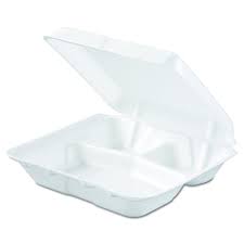 Learn about environmentally safe alternatives to polystyrene foam food containers. Amazon Com Dart 80ht3r Carryout Food Container Foam 3 Comp White 8 X 7 1 2 X 2 3 10 Case Of 200 Industrial Scientific