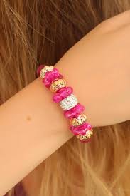 Pembe Kristal Tasarim Bayan Bileklik Modeli Ile Hem Spor Hem De Sik Kombinlere Imzanizi Kolayca Atin Stok Kodu Bb678 Bileklik Kristal Pembe