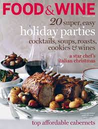 Food Wine Wine Recipes Food Wine Magazine Food