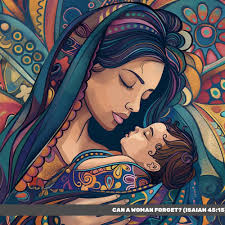 AVAILABLE "Tamar Holds Her Newborn Twins Perez and Zerah (Genesis 38)".... 