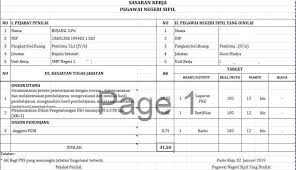 Contoh sasaran kerja tahunan (skt) guru. Cara Pengisian Penilaian Skp Sasaran Kerja Pegawai Pondok Belajar