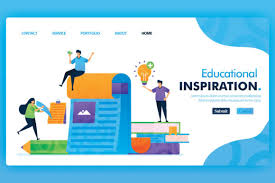 Animating svg with css is like animating any other element with css—it can be done with transitions, transforms, and keyframe animations. Landing Page Of Back To School Graphic By Setiawanarief111 Creative Fabrica