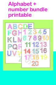 If you're looking for ways to find someone's phone number, you don't need a phone book. Alphabet And Numbers Printable For Kids Kids Room Decor Print Nursery Room Printable Educational Printable Numbers Resource Classroom Alphabet And Numbers