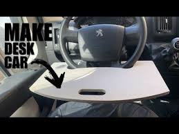 How To Make A Steering Wheel Desk For Your Car Youtube In 2020 Steering Wheel Wheel Woodworking Projects Diy
