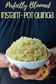 Place the quinoa, liquid and salt (if using) in a pot. Easy Perfect Fluffy Instant Pot Quinoa Recipe Bellyrulesthemind