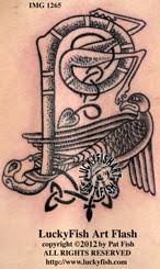 Celtic Letter Tattoos Luckyfish Art