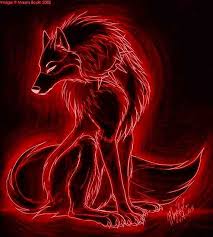 Anime Fire Wolves Wolf And Dingo Packs Let The Past Go And Look Toward The Future Magical Wolf Wolf Wallpaper Fantasy Wolf