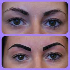 Full Block Tattoo Eyebrows Eyebrow Tattoo Eyebrows Brows
