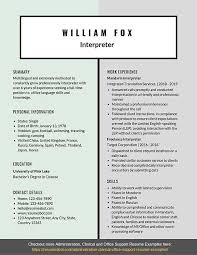 Medical doctor resume new sample resumes for dental assistant luxury. Interpreter Resume Samples Templates Pdf Doc 2021 Interpreter Resumes Bot