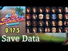 Summertime saga v 20.7 save data unlock: Summertime Saga 0 19 1 Save Files Cookie Jar Completed All Characters Unlocked No Roleback Error By