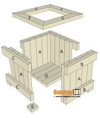 2x4 Planter Box Plans Exploded View Material List Pdf At Construct101 Planter Box Plans Diy Wooden Planters Woodworking Plans Diy