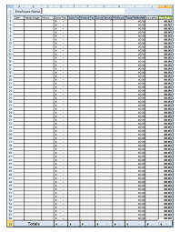 payroll register weekly bi weekly monthly microsoft excel