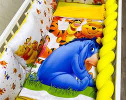 Winnie The Pooh Crib Bedding Etsy