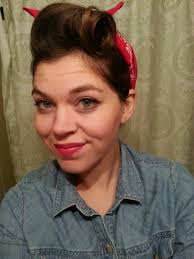 Creating your own rosie the riveter costume will be fun and iconic. Last Minute Halloween Costume Diy Rosie The Riveter Partly Cloudy