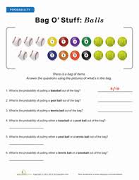 Introduction To Probability Probability Worksheets Probability Lessons Kids Math Worksheets