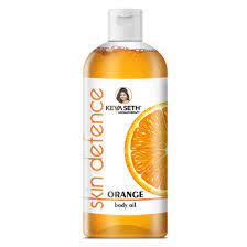 Remove with a warm washcloth. Keya Seth Aromatherapy Skin Defence Orange Body Oil Skin Lightening Rejuvenating Non Sticky For Daily Use After Bath Massage Oil Enriched With Orange Vitamin C 400ml Amazon In Beauty