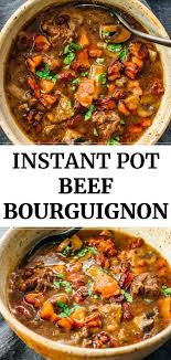 Instant Pot Beef Bourguignon Savory Tooth In 2020 Instant Pot Dinner Recipes Beef Bourguignon Pot Recipes Healthy