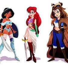 Disney Warriors Disney Princess Warriors Disney Art Nouveau Disney