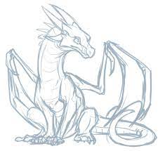 A black fire breathing dragon painting by ~ercronhartingtonn. Here Be Dragons Dragon Poses Dragon Sketch Drawings