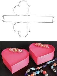 Custom cardboard carton die cut design. 10 Beautiful Diy Patterns Of Candy Gift Box