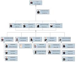 Four Types Of Organizational Charts Functional Top Down