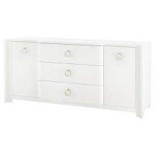 A buffet is a system of serving meals in which food is placed in a public area where the diners serve themselves. Bungalow 5 Audrey Modern Classic White Lacquer Wood Buffet Sideboard Standard 50 75 W Kathy Kuo Home