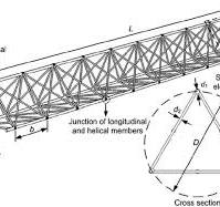 Geometry for the lightweight triangular cross-section ...