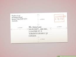How To Address Envelopes To Canada 15 Steps With Pictures