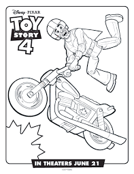 This is free so there is nothing to worry about. Free Printable Toy Story Duke Caboom Coloring Page Mama Likes This