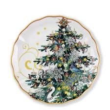 Twas The Night Before Christmas Salad Plates Set Of 4 Tree Williams Sonoma