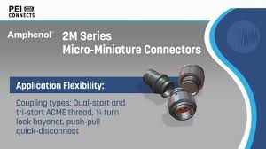 Amphenol 2m Series Micro Miniature Connectors Pei Genesis
