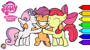 My little pony scootaloo coloring page. My Little Pony Cutie Mark Crusaders Digital Coloring Book Page Video Scootaloo Coloring Book P My Little Pony Coloring Coloring Books My Little Pony Friendship