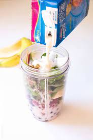 For a smoothie that's only about 200 calories, follow our formula and use 1 cup fresh fruit or vegetables and/or cooked, frozen vegetables + 1 cup fruit juice. Ultimate Superfood Pregnancy Smoothie Tastes Lovely