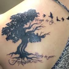 55 Latest Oak Tree Tattoos Collection In 2020 Willow Tree Tattoos Tree Tattoo Back Tree Tattoo Meaning