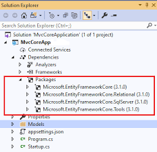 Maybe you would like to learn more about one of these? Install Entity Framework Core With Empty Template In Asp Net Mvc Core 3 0