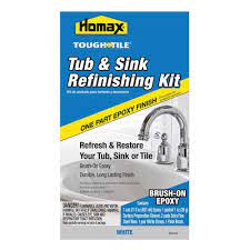 Tub and tile refinishing kit technical data sheet. Homax Tough As Tile 21 Fl Oz White Tub And Tile Chip Repair Kit In The Resurfacing Kits Department At Lowes Com
