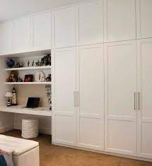 Built In Wardrobe And Desk Google Search Build A Closet Bedroom Cupboards Built In Cupboards