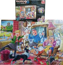 The puzzle that you put together is different from the illustration you see on the box, but the box . Wasgij Mystery Puzzle 2 Solution Online Discount