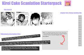 Kirei Cake Scanlation Starterpack : r/manga