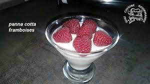 D'un citron pour la panna cotta vanille : Panna Cotta Et Framboises Thermomix De Gigi Cuisine Pour Vous Et Ses Recettes De Cuisine Similaires Recettesmania