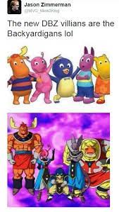 Dragon ball was content to feature a number of martial arts tournaments where the show would determine who the strongest fighter was, but there was no. Backyardigans Dragon Ball Know Your Meme